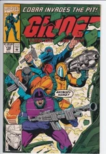 🔥G.I. JOE: REAL AMERICAN HERO #130*MARVEL, 1992*LARRY HAMA*COBRA COMMANDER*VF+*