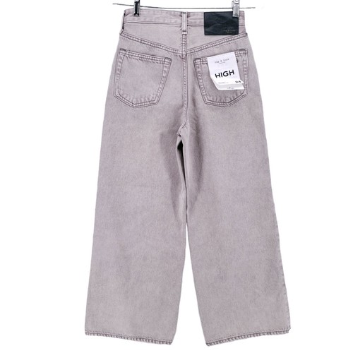 NEW rag & bone Maya High Rise Ankle Wide Leg Jeans in DUST Size 24 - Picture 3 of 12