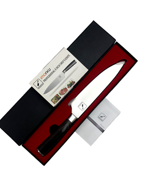 #ad Imarku Chef Knife 8 Inch Chef#x27;s Knife KP03 Professional in Box Logo $14.99