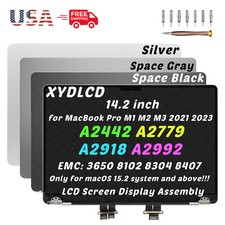 New 14" for MacBook Pro A2918 M3 2023 EMC 8304 MXE03 MXE13 LCD Screen Display