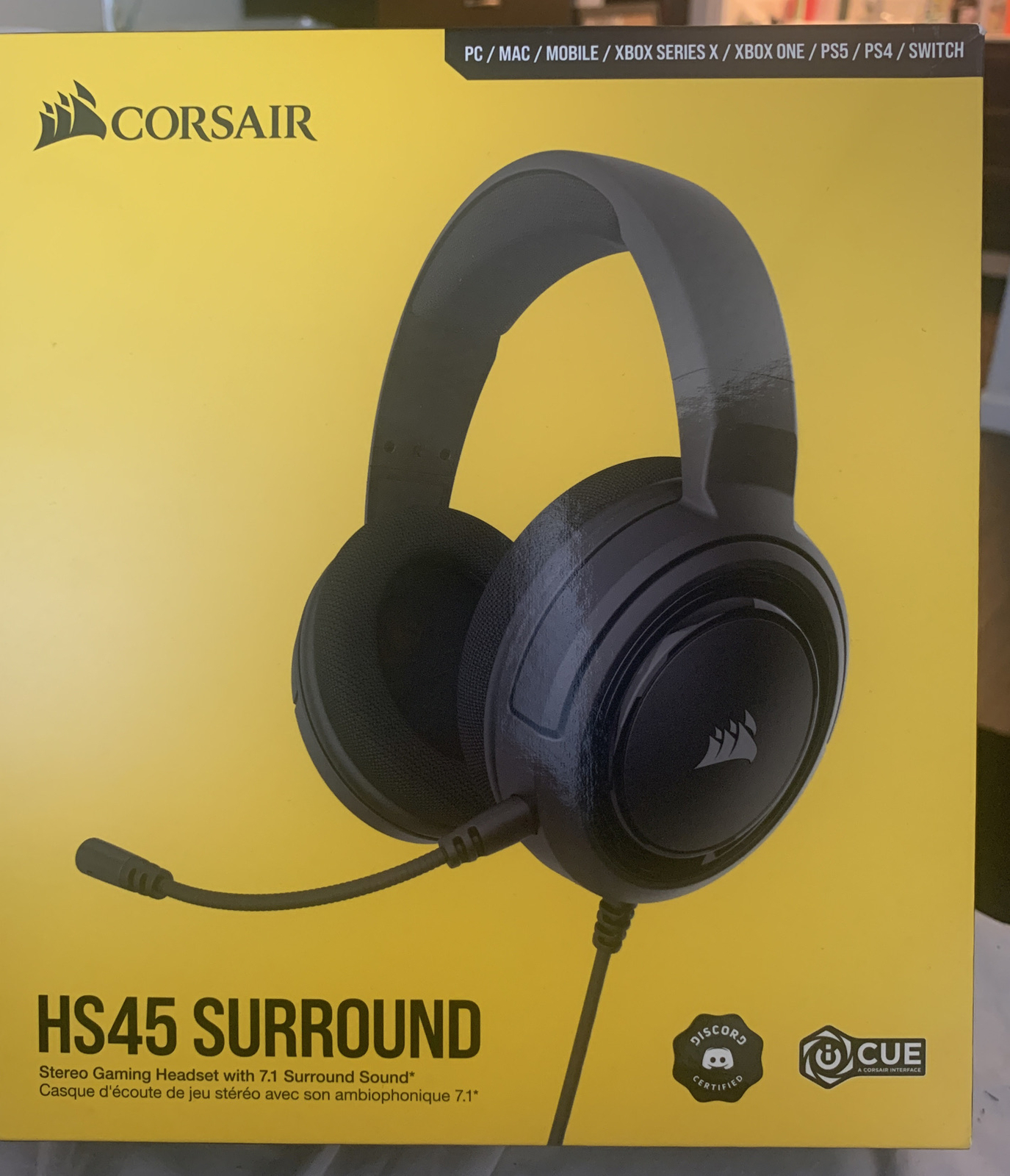 CORSAIR HS45 SURROUND Wired Stereo Low Price, Cheap Gaming Headset