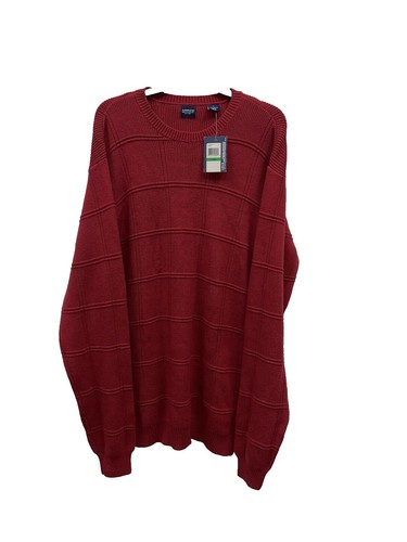 Gilet Sans Manches IZOD Rouge - Taille LT (Tall), Coton, Col V - Neuf Avec étiquettes Pour Femme