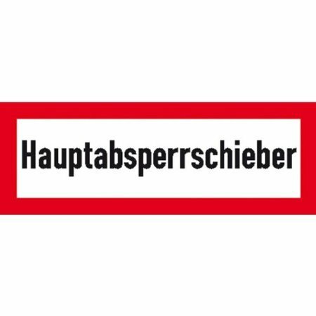 Indigos UG Brandschutz-Aufkleber 'Rauchabzug' – 14,8x5,2 Cm, Selbstklebend, UV-beständig