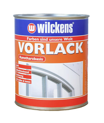 Wilckens 375 ml Vorlack Weiss Kunstharzbasis für Innen und Außen