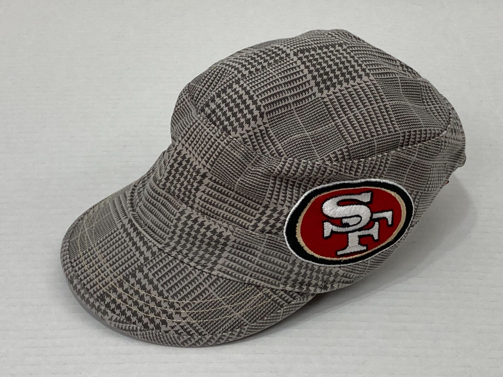 San Francisco 49ers Cadet Camper Hat - Adjustable Baseball Cap Gray NFL Football