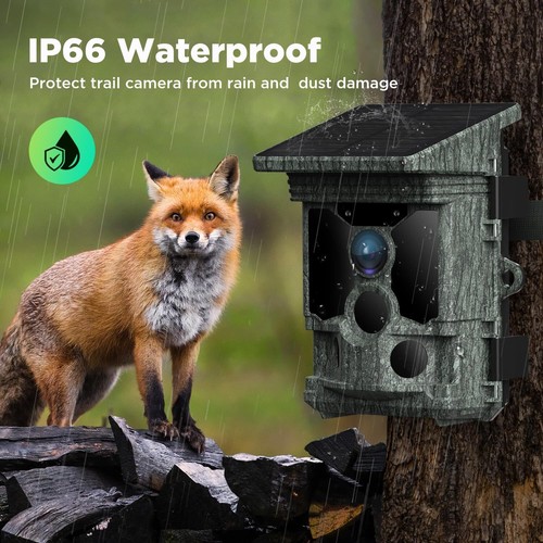 Campark Solar Trail Camera WiFi 4K 100MP Hunting Game Cam Nightvision Waterproof - Picture 15 of 15