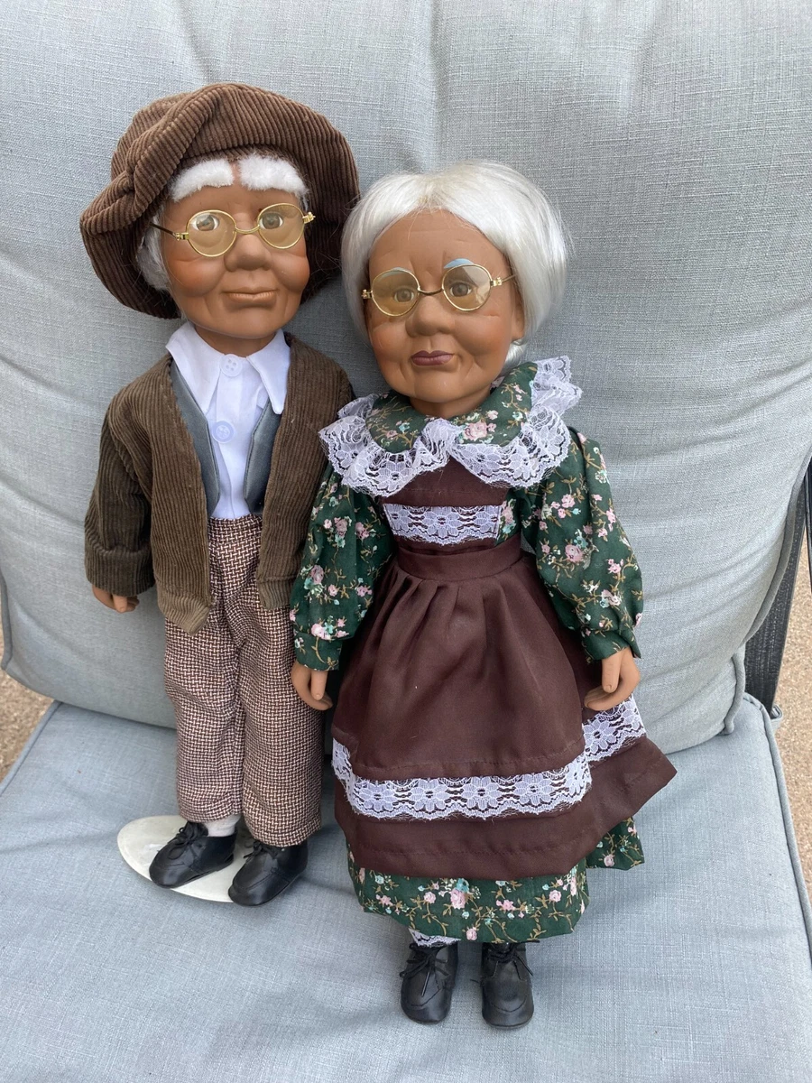 Collectible grandma hotsell grandpa dolls