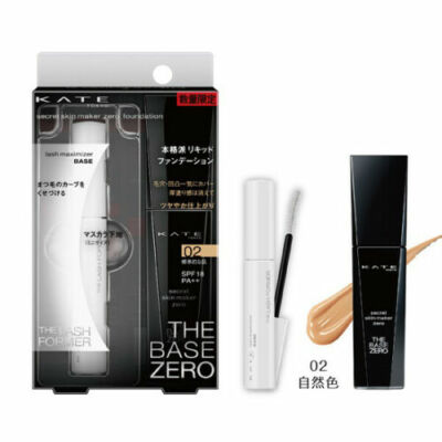 KATE Secret Skin Maker Base Zero Liquid Foundation & Lash Maximizer Base 02