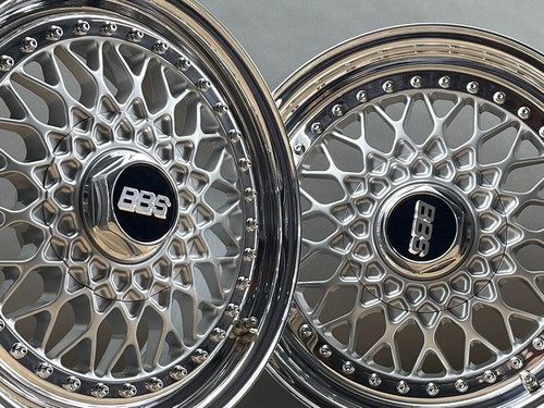 4x orig. BBS RS 3 piezas Llantas 7 y 7,5x16 pulgadas llantas llantas 5x100 VW Golf