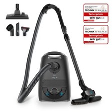 hoogo B3+ flipflop anthrazit | Staubsauger Beutel | 850W | HEPA 14 Filter leise