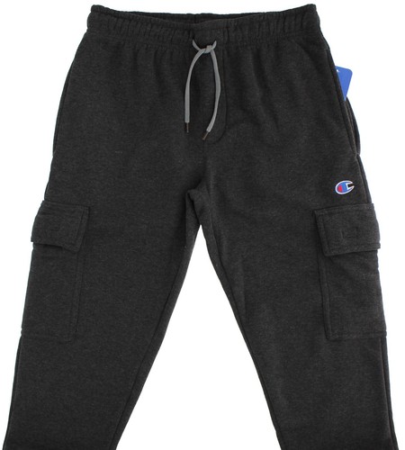 Champion Pantaloni Cargo Uomo, Interni in Pile Spazzolato, Pantaloni Palestra Quattro Tasche - Foto 2 di 5