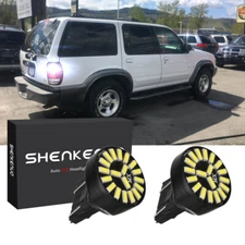 3157 LED Reverse Backup Light Bulbs for F-150 1994-2008 Explorer 1991-2005 White