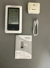 Thermo Pro Rechargeable Wireless Indoor/Outdoor Weather Station- Plz See Notes