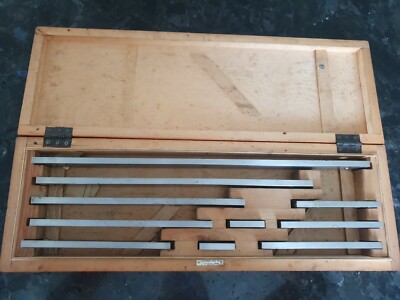 Precision Metric Gauge Block 50-500mm Class-1 Top Grade ! Endmass Satz USSR!