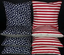 Set Of 8 Stick Slick US Flag Cornhole Bean Bags FREE SHIPPING