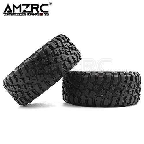 4Pcs 1.55inch 95mm Mud-Terrain Wheel Tires for 1/10 Traxxas Axial Redcat MST - Picture 7 of 9