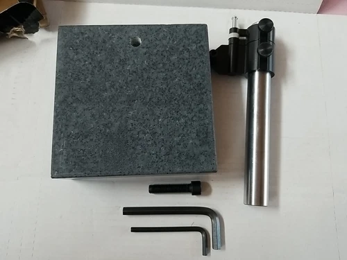 Granite Comparator Gage Stand 625-8511 w/ 6" x 6" x 2" Base New Open Box