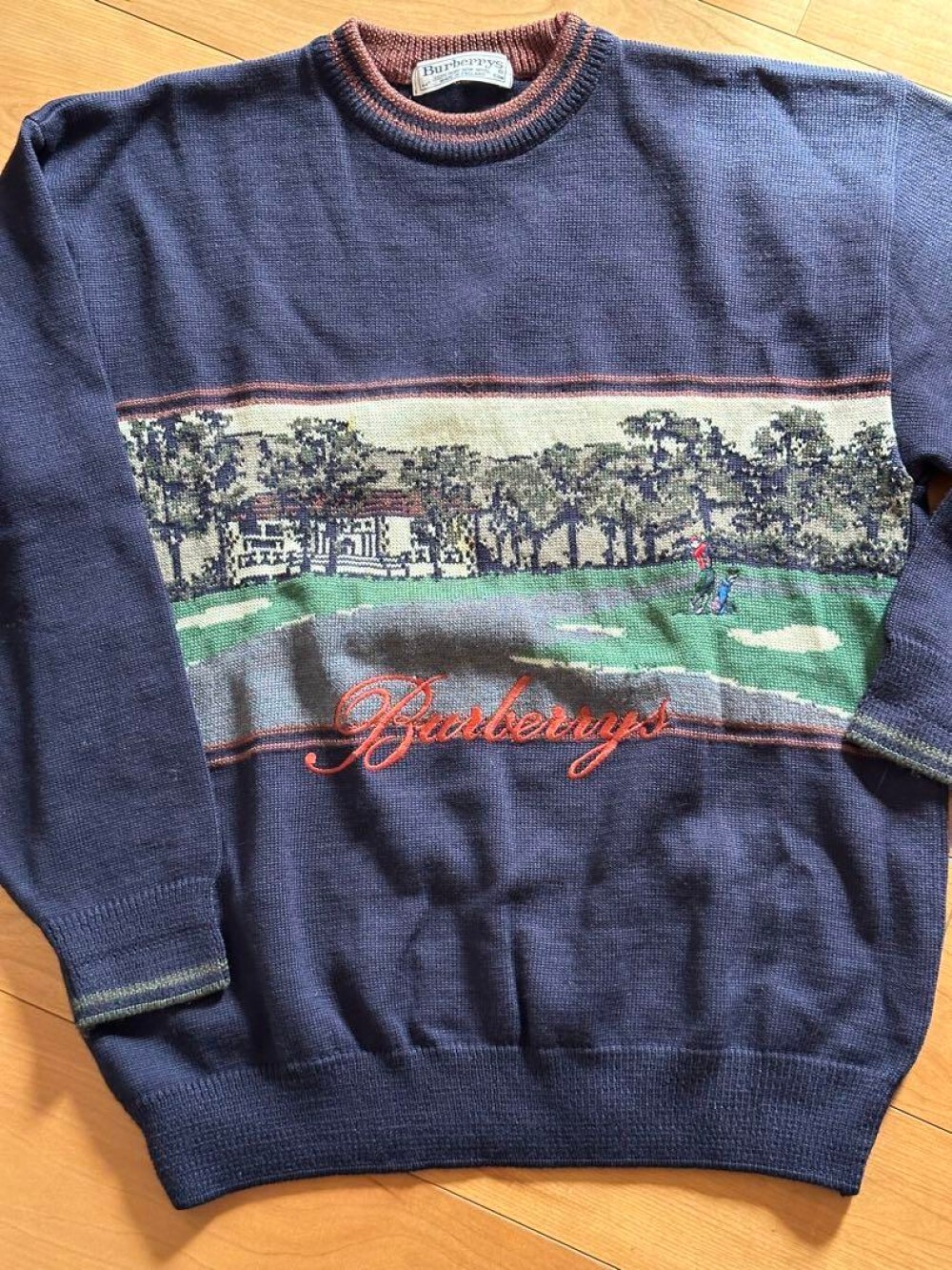 Burberry knit sweater Men's Fashion from Japan