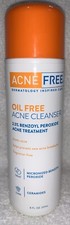 AcneFree Oil Free ACNE CLEANSER Fragrance Prevent Helps 8 oz/237mL New EXP 03/20