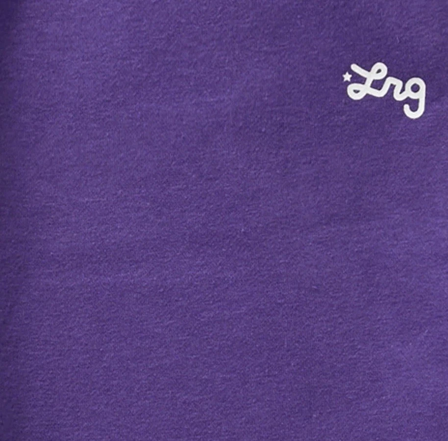 Pantalones deportivos LRG para hombre con logotipo apilado negros precio de venta sugerido por el fabricante $40 Foto 2 de 3