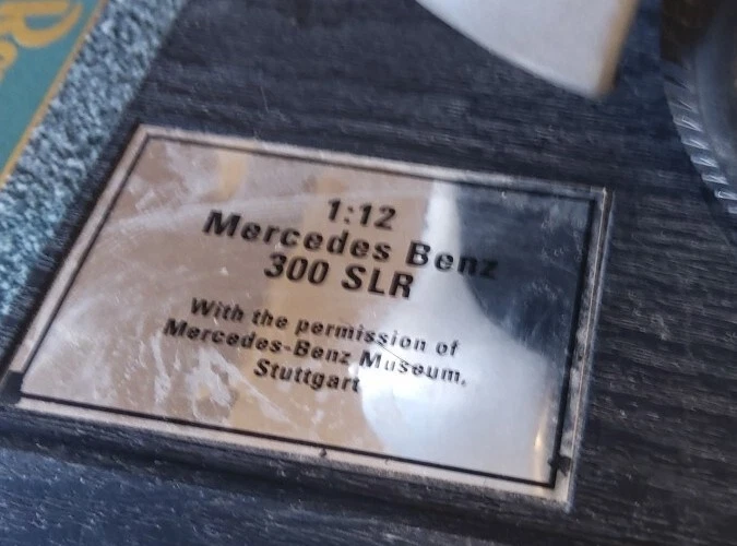 Revell escala 1/12 diecast 08851 MERCEDES 300 SLR 1954 - coche plateado Foto 2 de 4