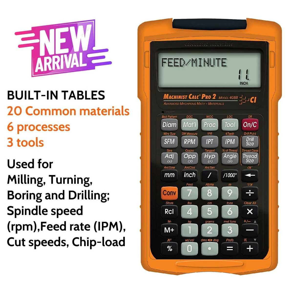 Feed and speed calculator deals