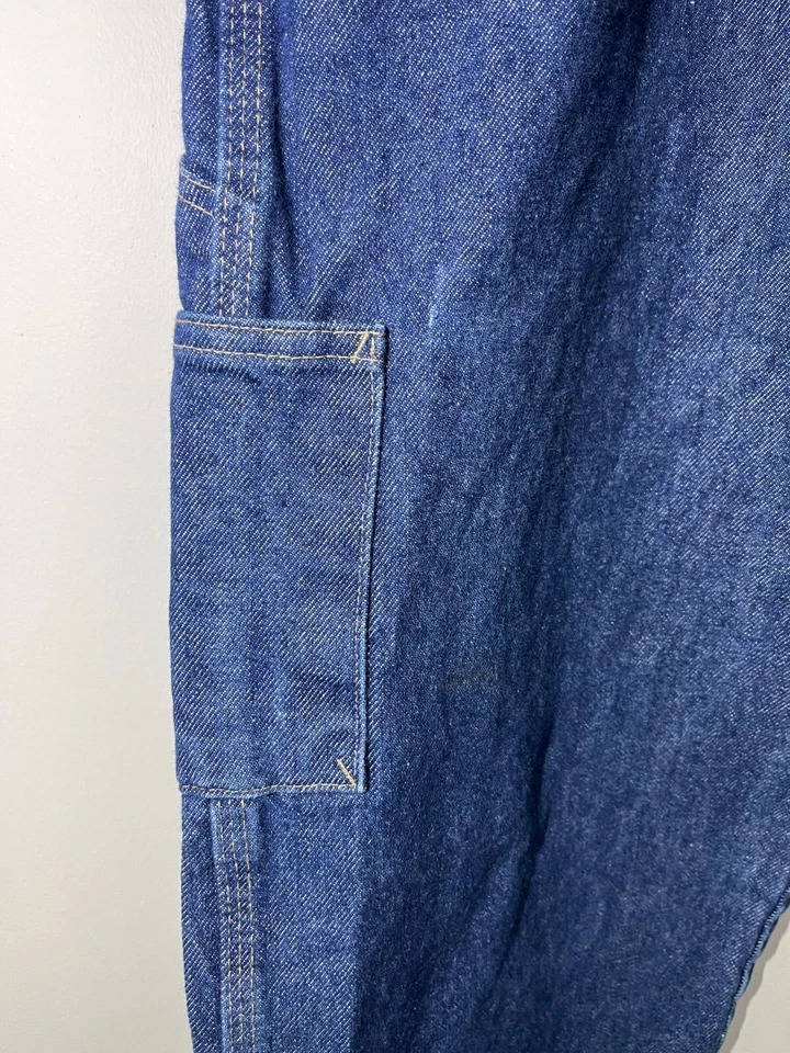 Bulwark FR Flame Resistant Men's Jeans Size 38x34 Blue Denim ARC Rating Nice - Image 4 of 4