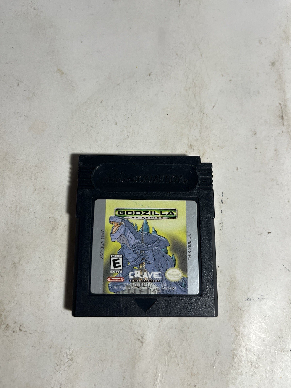 Godzilla The Series for Nintendo Game Boy Tested Working