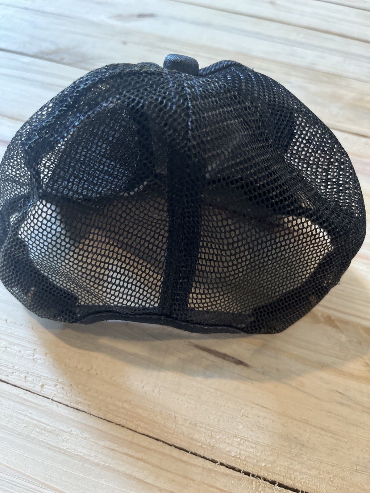 VINTAGE International Harvester 80s Mesh Black and Yellow Trucker Hat USA RARE image 5