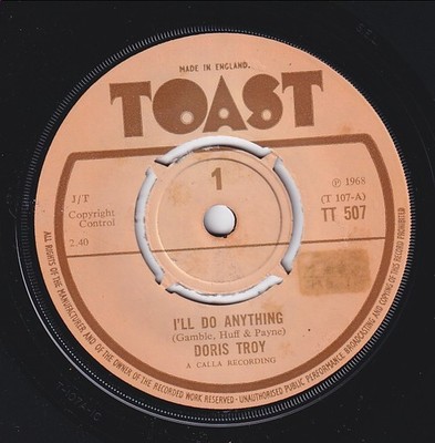 Doris TROY * I'll Do Anything * 1968 UK REISSUE * 1966 NORTHERN SOUL 45 * Listen