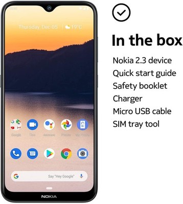 Nokia 2.3 Dual SIM Smartphone schwarz ''gebraucht''
