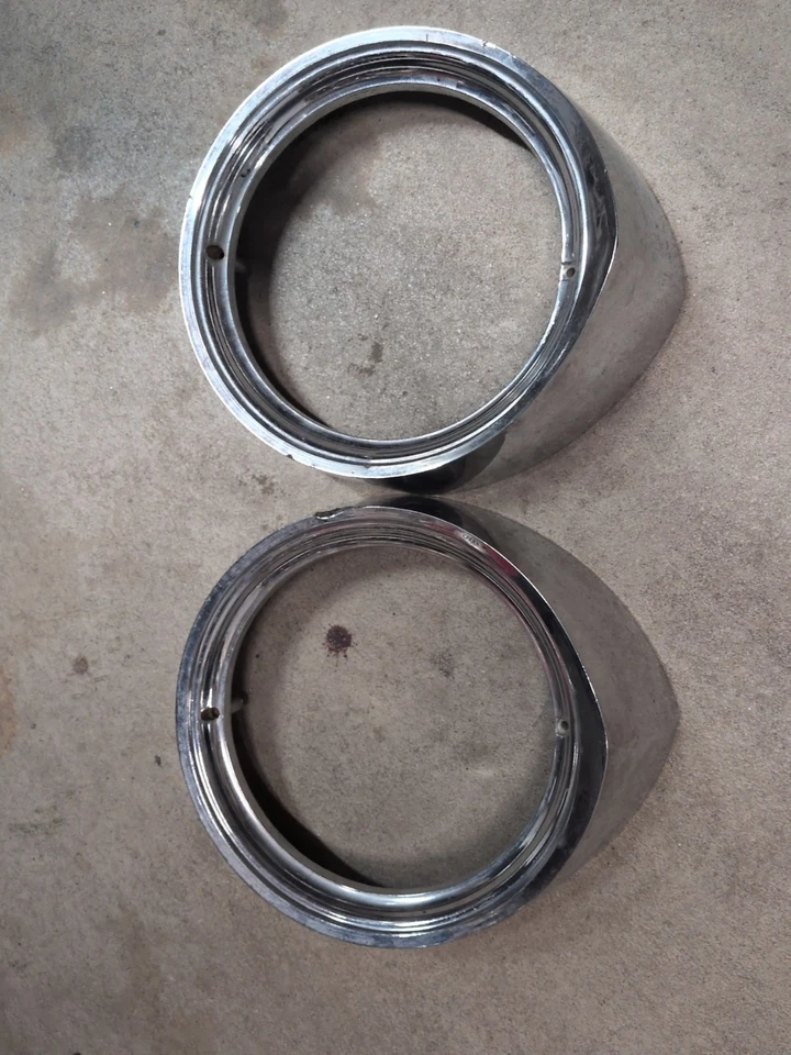 Chrysler & Imperial 1955 faros biseles 300 New Yorker Newport 55 Foto 3 de 4