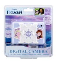 Disney Frozen Digital Camera 2” Full Color Screen 512MB SD Card Records Video