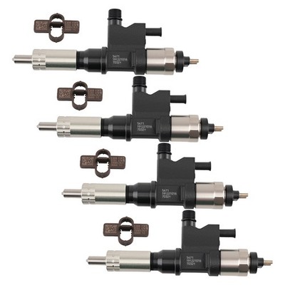 4PCS 973297035 Injectors for Isuzu NPR NPR-HD 4HK1 Diesel 5.2L 01-07