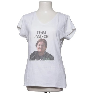 Amuse, T-shirt, Größe: XL, Weiß, Baumwolle/Elasthan, Print, Damen #WIO