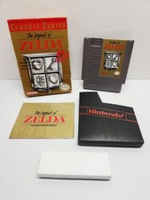 Legend of Zelda Classic Series Nintendo NES Complete in Box CIB No Map Tested 