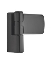 Yale Trojan Patriot Plus 22mm high-security uPVC door flag hinge Satin Black