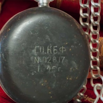 Antique MOERIS Pocket Watch Swiss Mechanical Civil Defense