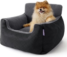 Hundesitz Auto Wasserdicht Rückbank Kleine Hunde Hundeautositz Schwarz Leine