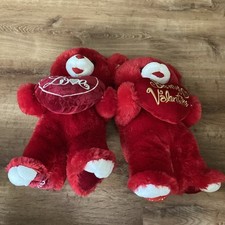 Dan Dee Collectors Choice Sweetheart Teddy red Valentine bear 2016  2020 Lot 2