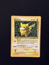 Pikachu Gray Grey Star CoroCoro Promo 1999 Glossy Japanese Promo Card