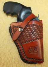 Holster for Revolver with 2" barrel like Colt Cobra, Taurus 85, Ruger LCR, etc.
