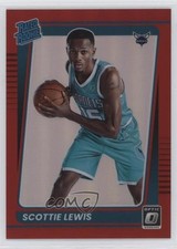 2021-22 Panini Donruss Optic Rated Rookie Red Prizm 85/99 Scottie Lewis #196 ms9