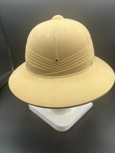 Vintage US Army Sun Helmet Pith Helmet Vietnam Era DSA 1968 Military