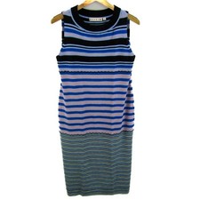 UNIQLO x MARNI Women Dress Knit US M Multicolor Pre-Owned