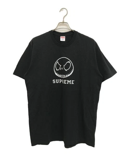 SUPREME Squelette Tee Jack Skellington Noir T Shirt Homme Mode L