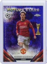 Alejandro Garnacho [Purple & Gold Seismic] #50 Prices | 2022 Topps