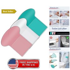 6 Pcs Toilet Cover Lifter Handle Seat Holder Lift ToolsRed, White, Green