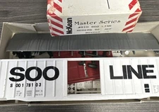 McKean Models Master Series HO Scale Kit #810 Modern 50’ ACF Boxcar SOO Line NOS