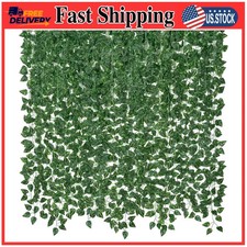 14 Pack 98Ft Artificial Ivy Garland Fake Vines UV Resistant Greenery Decor